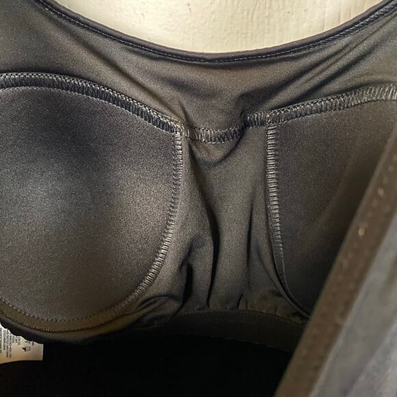 Lands' End Black One Piece Swimsuit Size Size Medium 10/12 - Picture 4 of 5